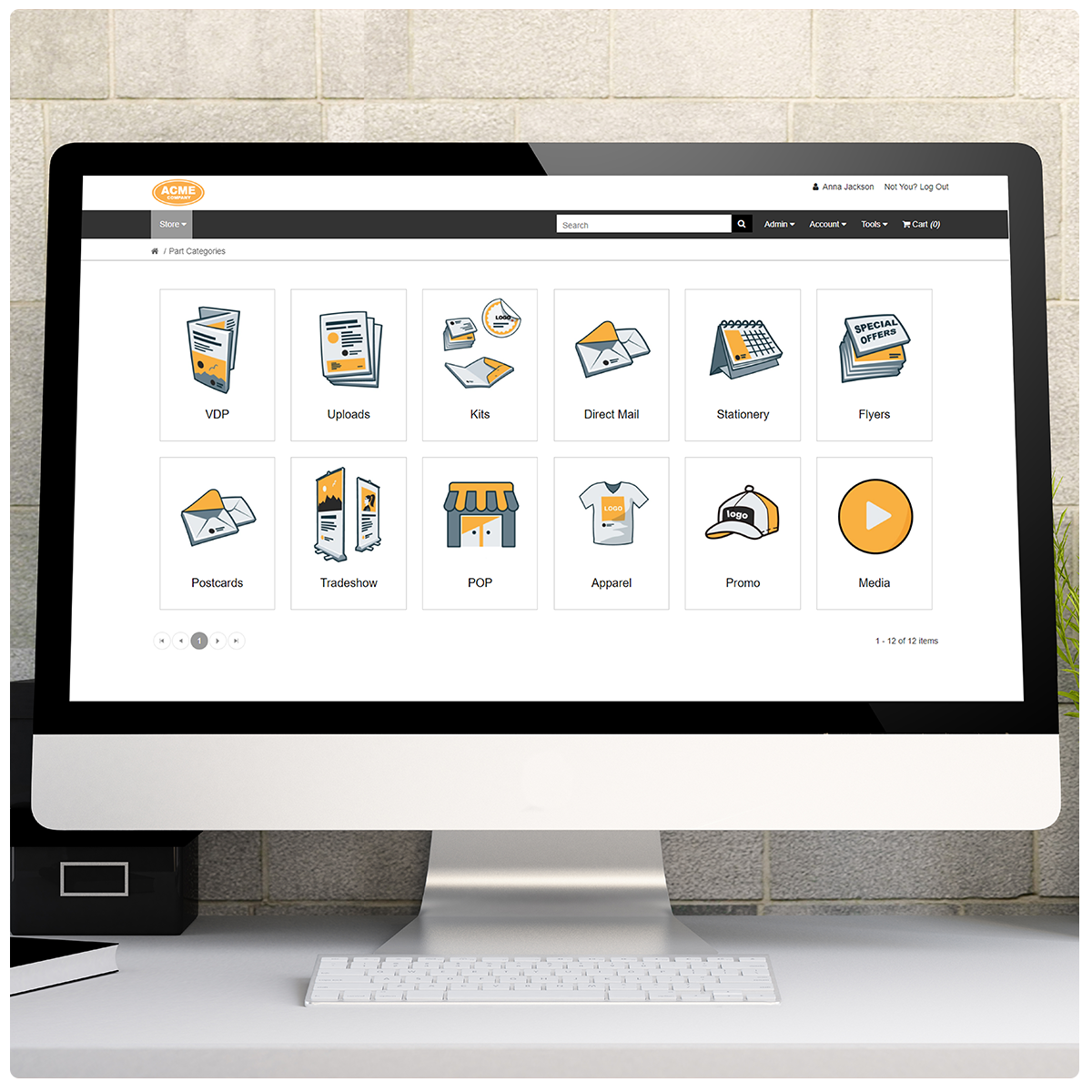 b2b online store e-commerce